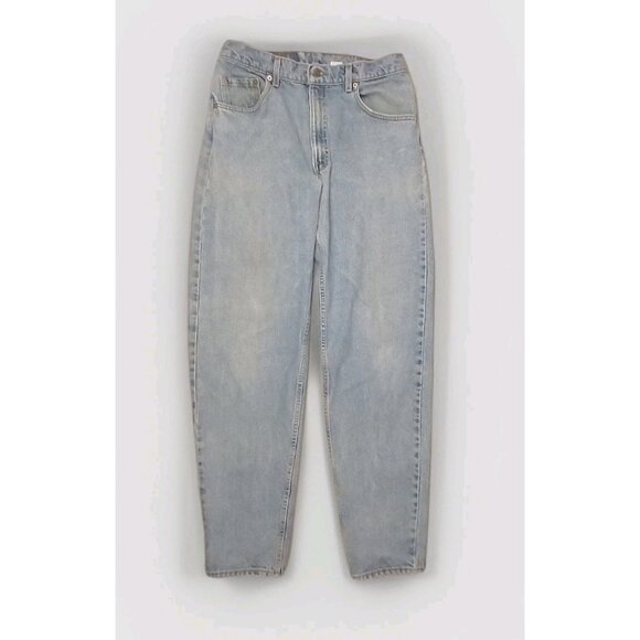 VTG Levi's 560 Jeans Men 34x36 Blue Light Wash Loose Fit Tapered Leg Red Tab Y2K - Picture 1 of 11